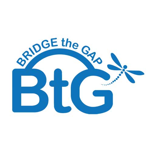 Bridge the gap charity logo