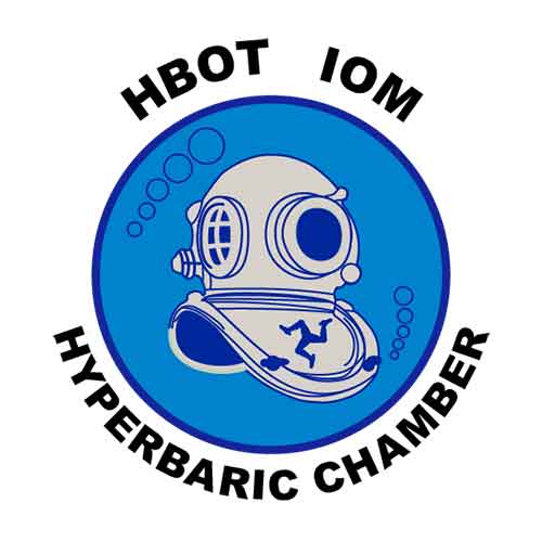 Hyperbaric chamber (hbot) Isle of Man logo